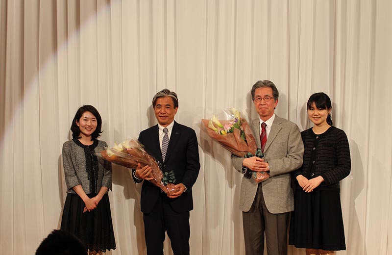 忘年会、ベストチュ-ター賞 授賞式2